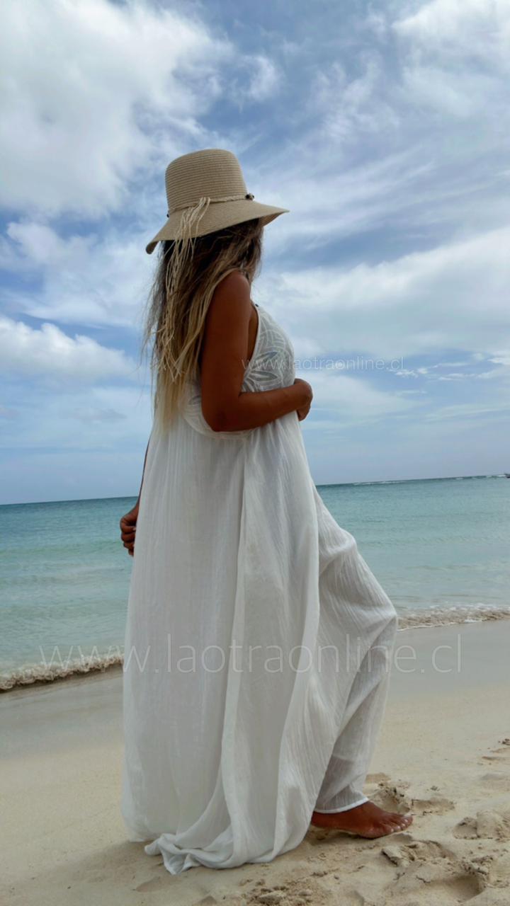 Vestido Maldivas blanco