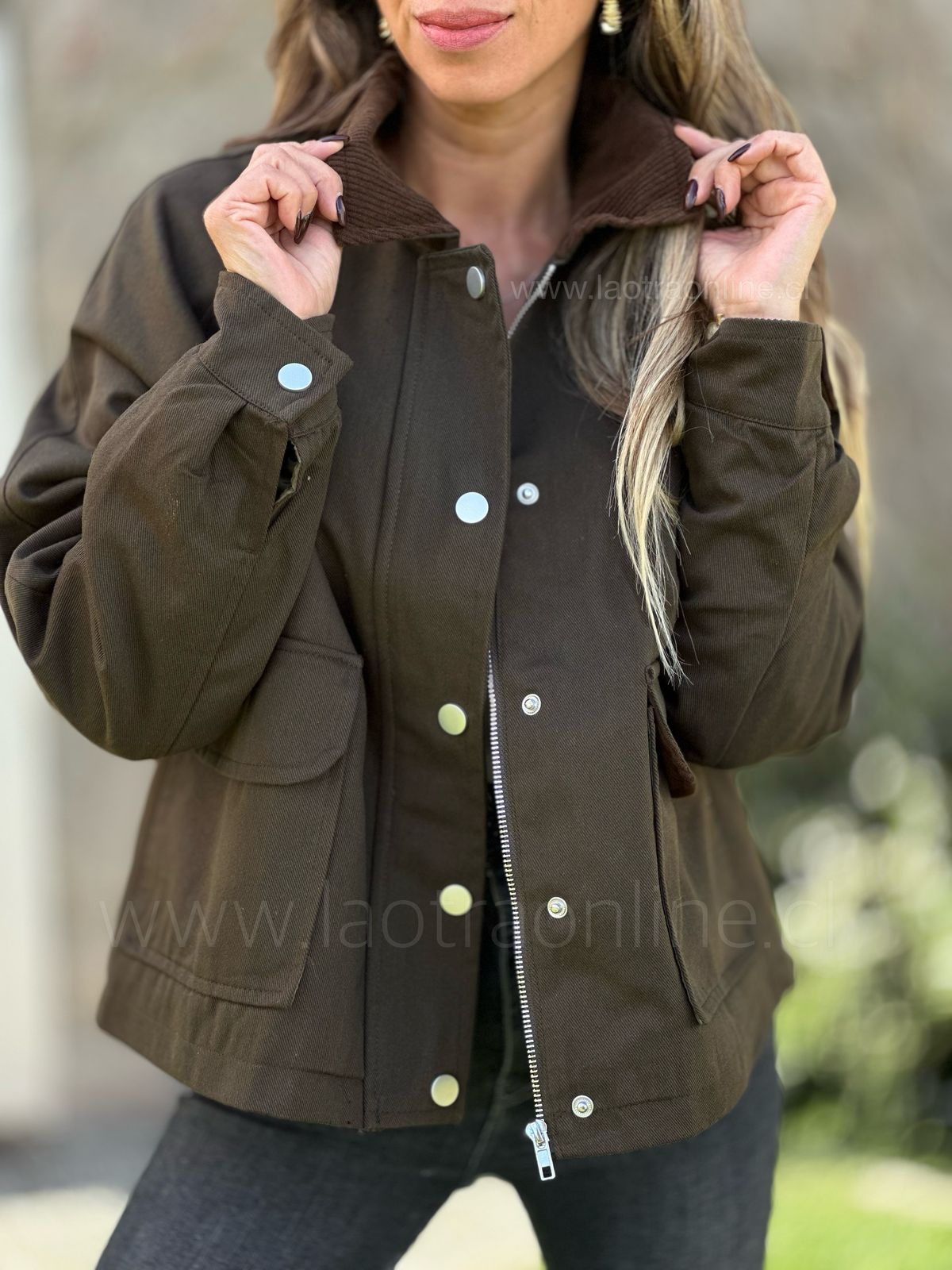 Chaqueta Cambridge olivo