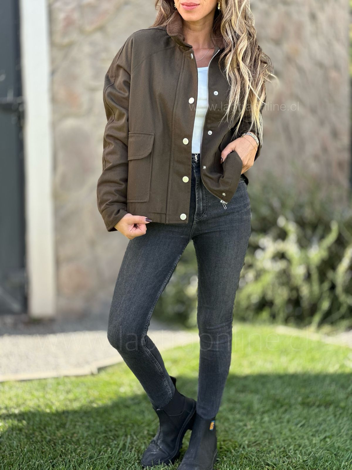 Chaqueta Cambridge olivo