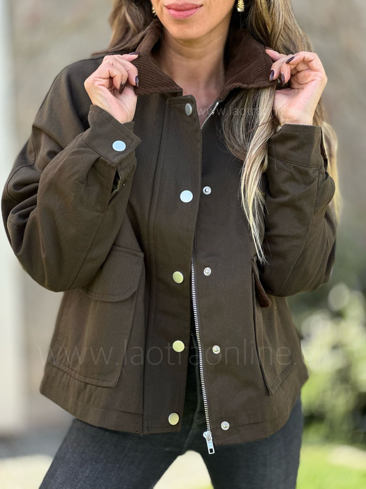 Chaqueta Cambridge olivo