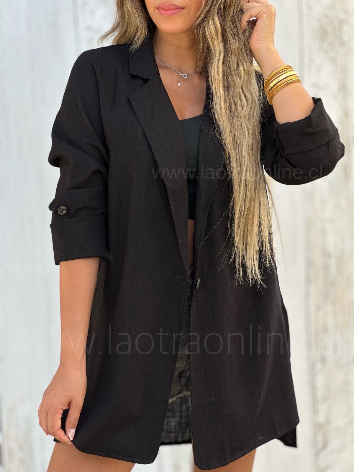 Blazer Janeiro negro