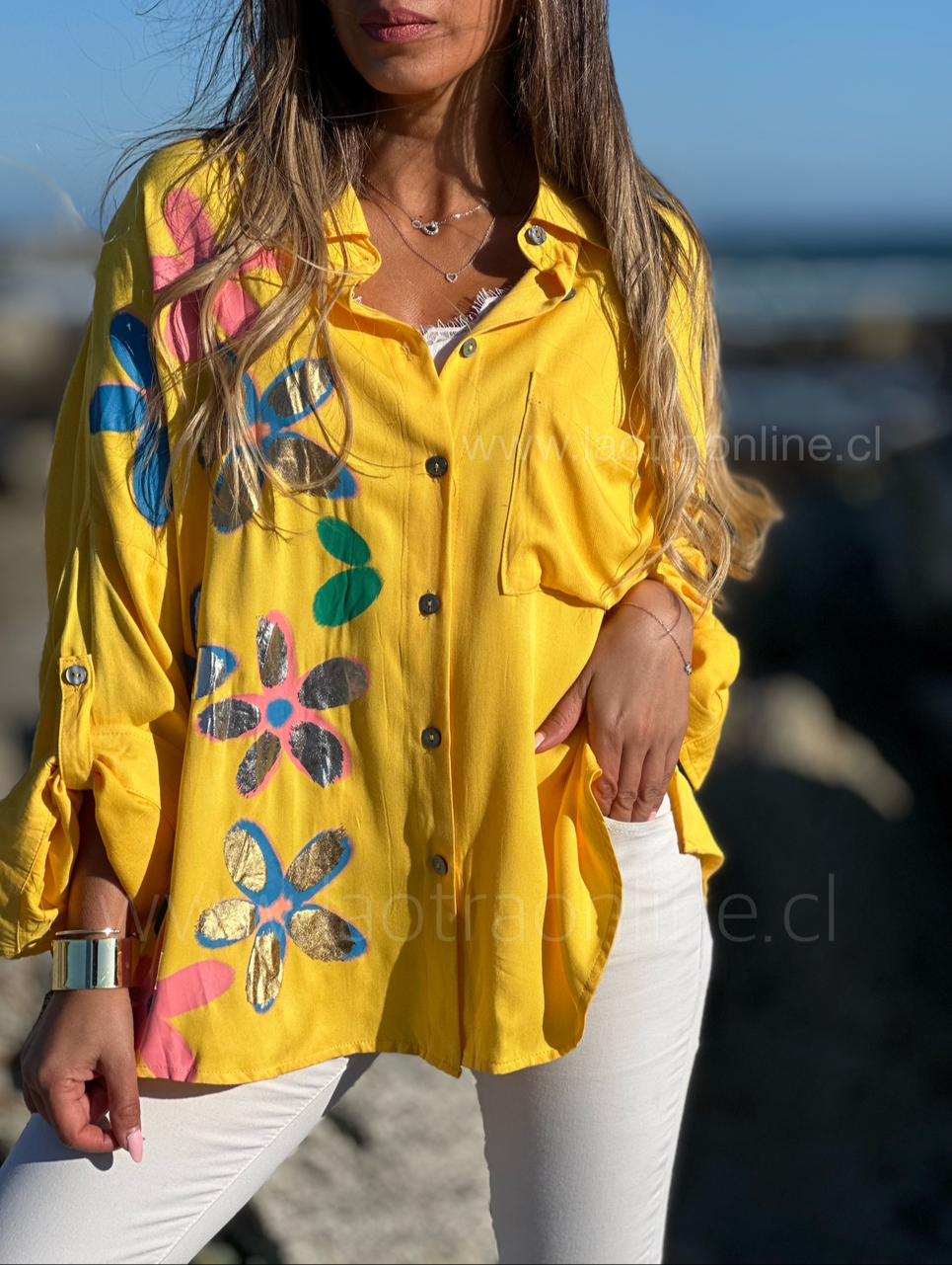 Blusa Marina amarillo