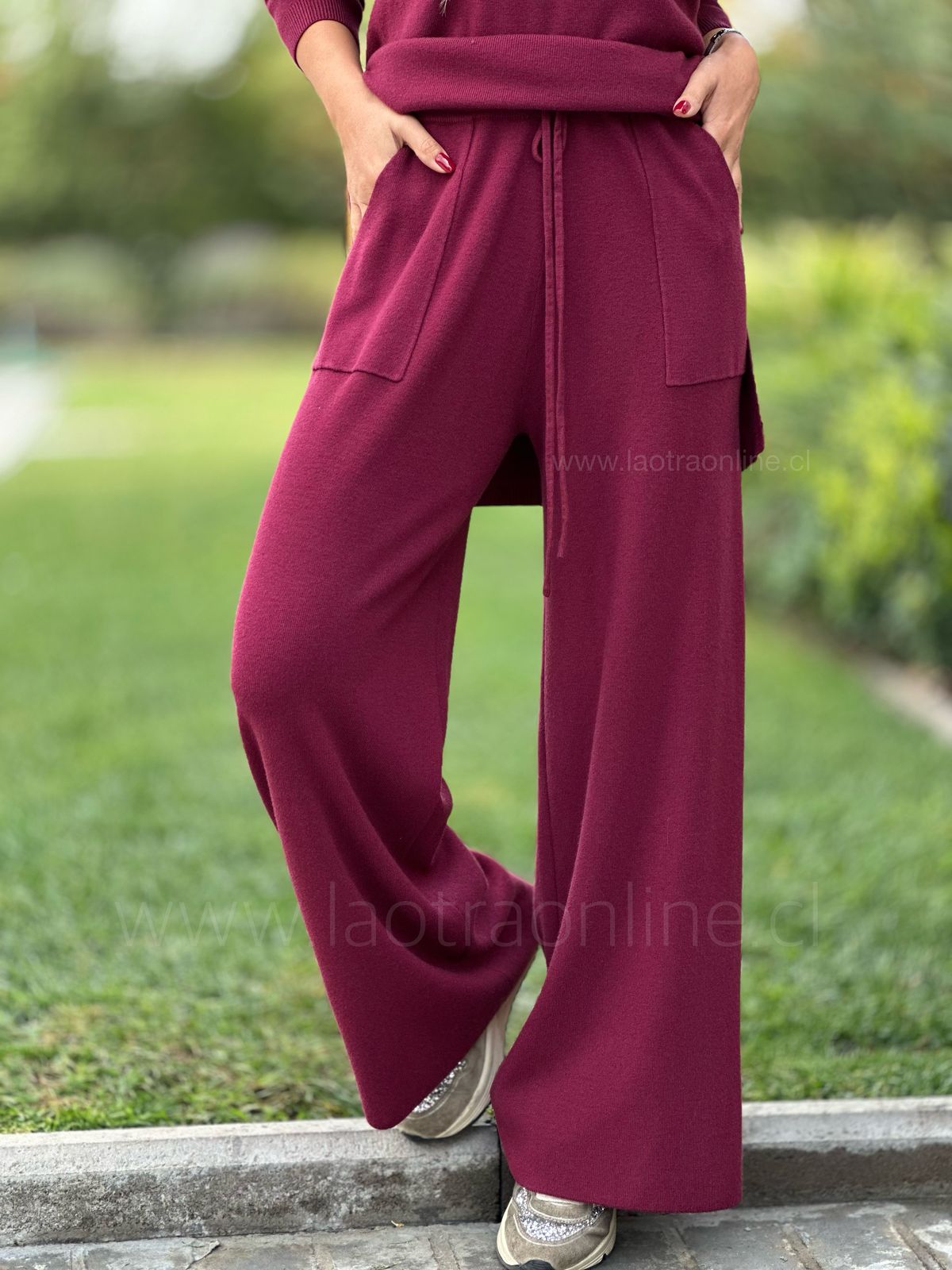 Conjunto Anastasia cherry