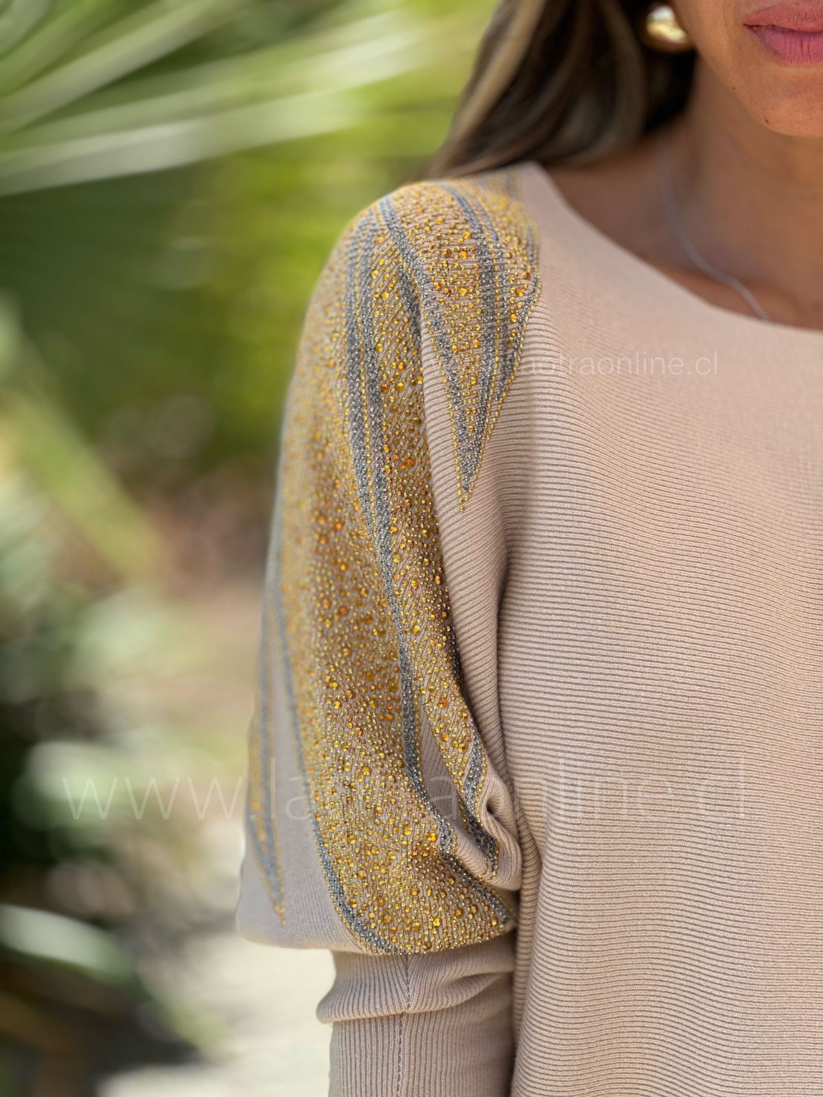 Sweater Precioso crema