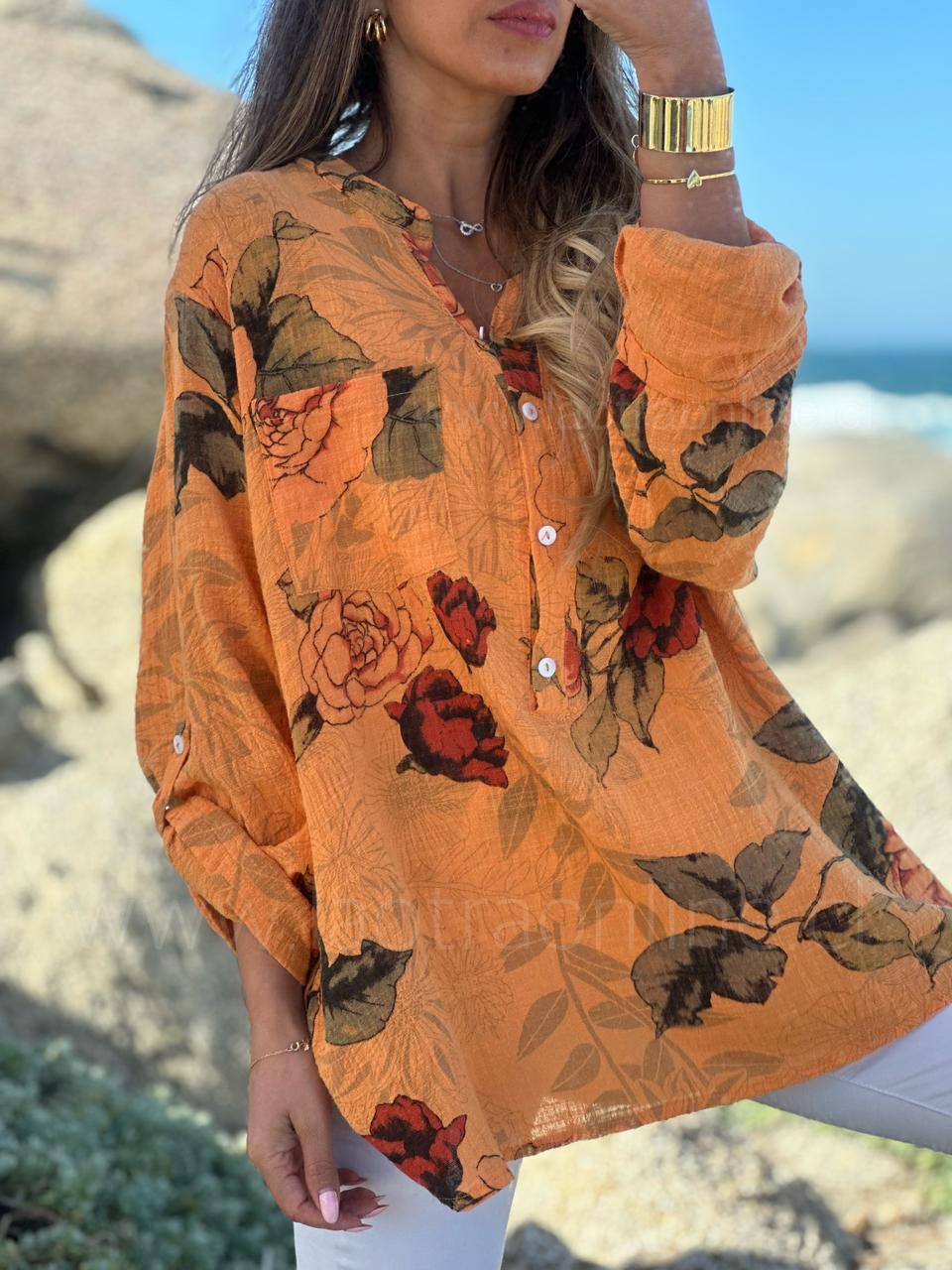 Blusa Isadora naranja