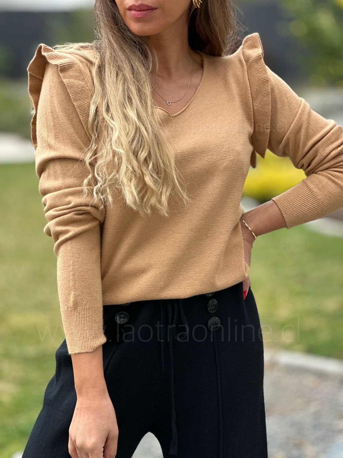 Sweater Vuelitos camel