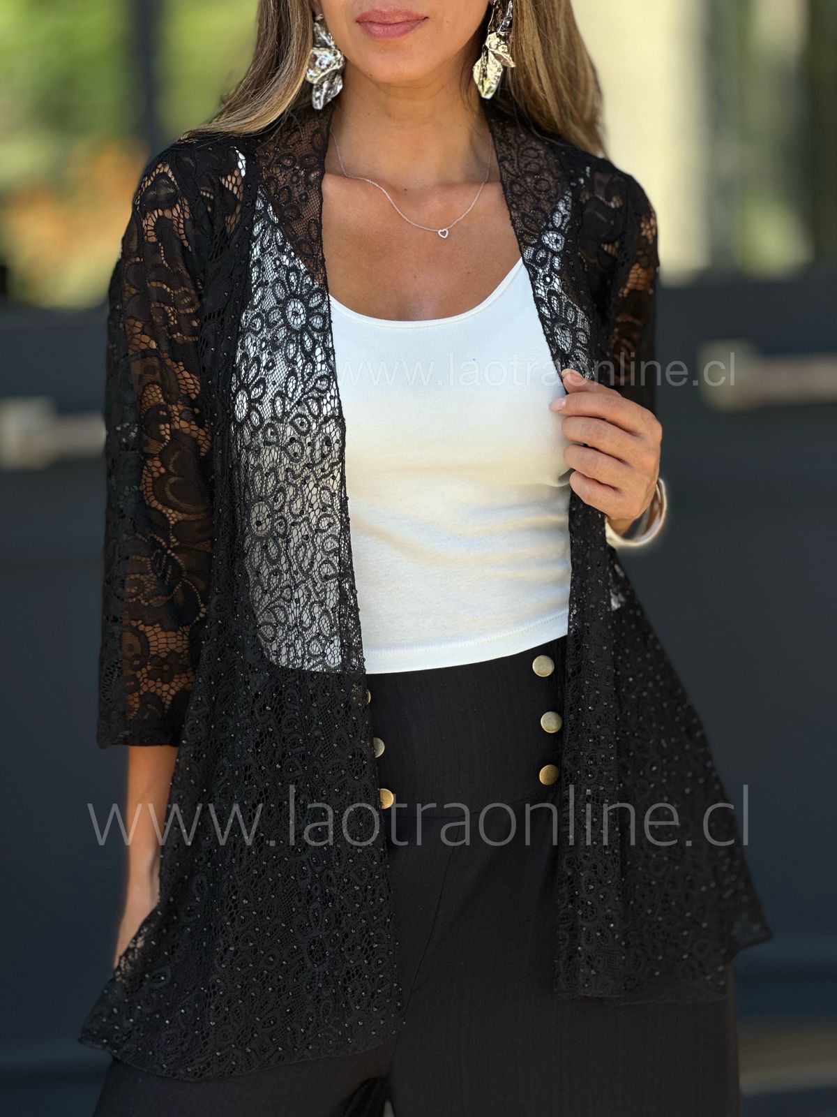 Blazer Beauty negro