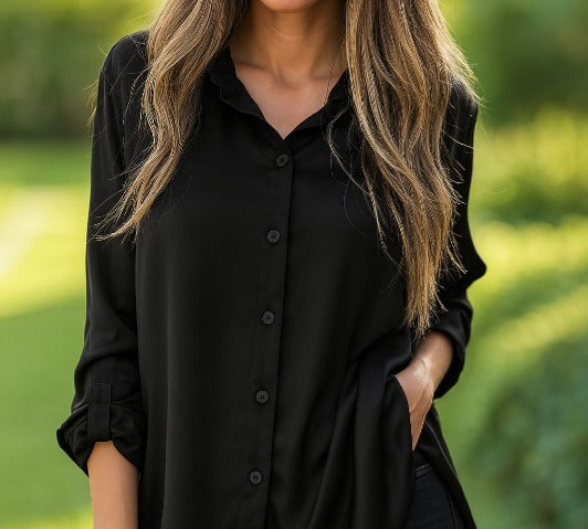 Blusa Leonor negro