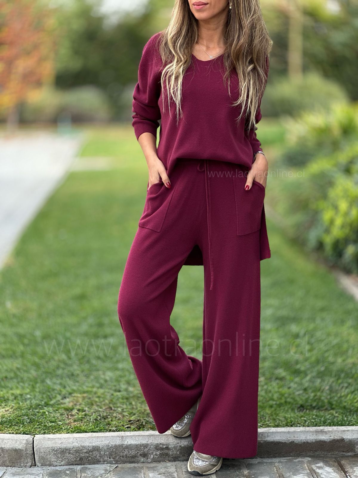 Conjunto Anastasia cherry