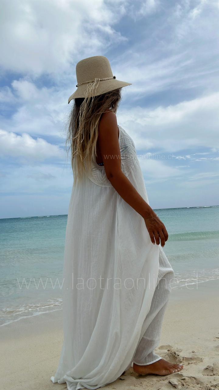 Vestido Maldivas blanco