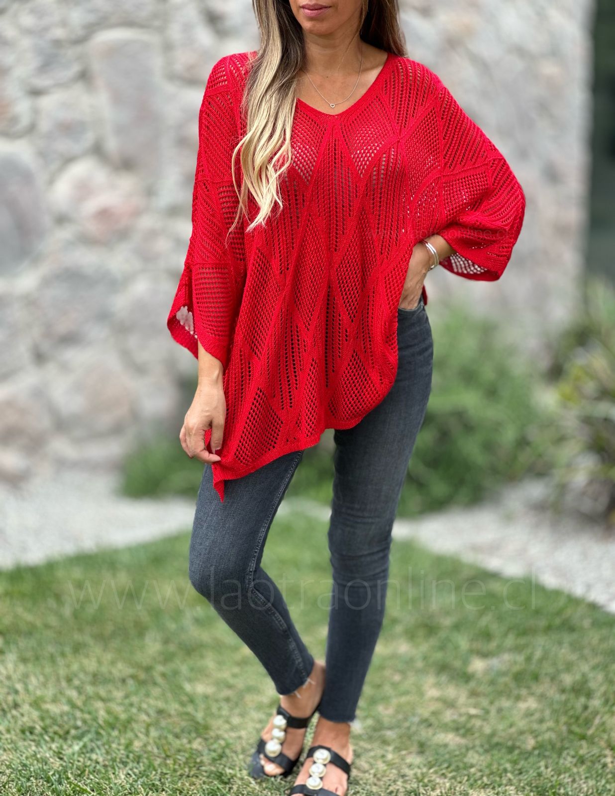 Sweater Sicilia rojo