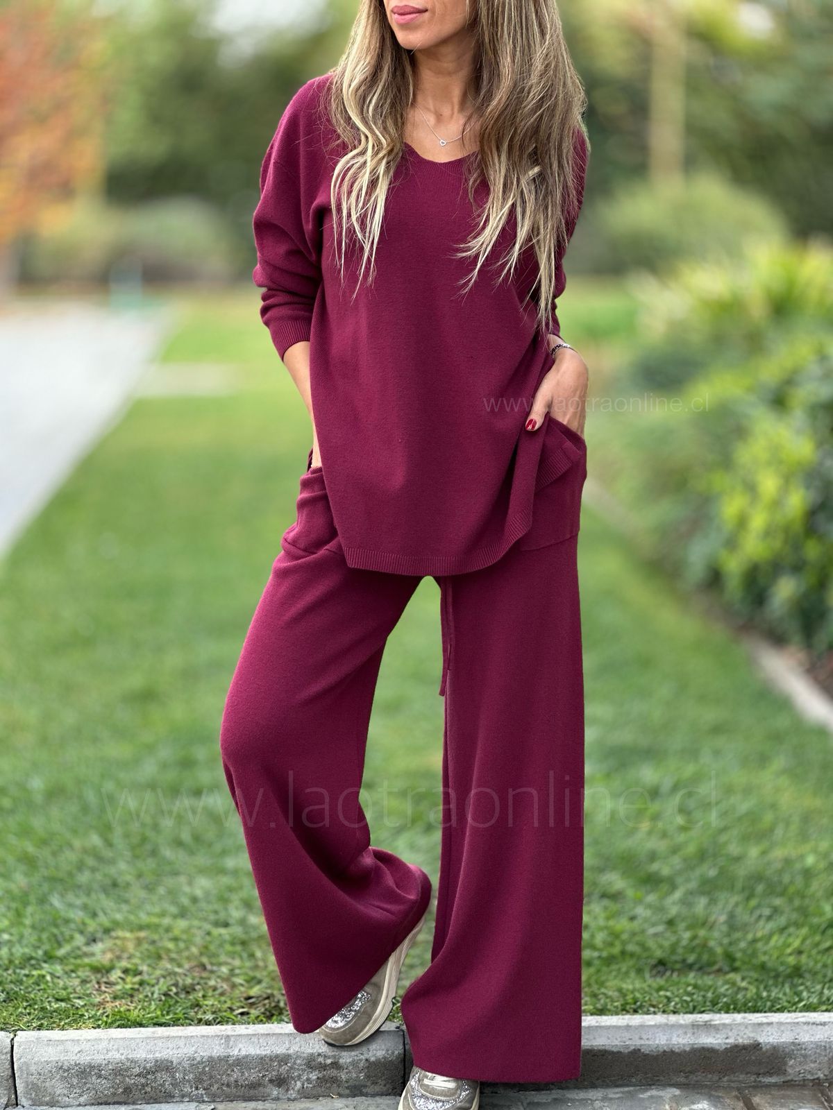 Conjunto Anastasia cherry