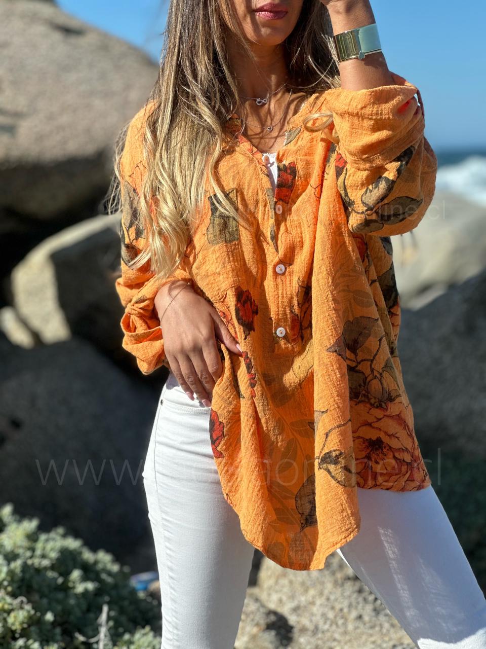 Blusa Isadora naranja