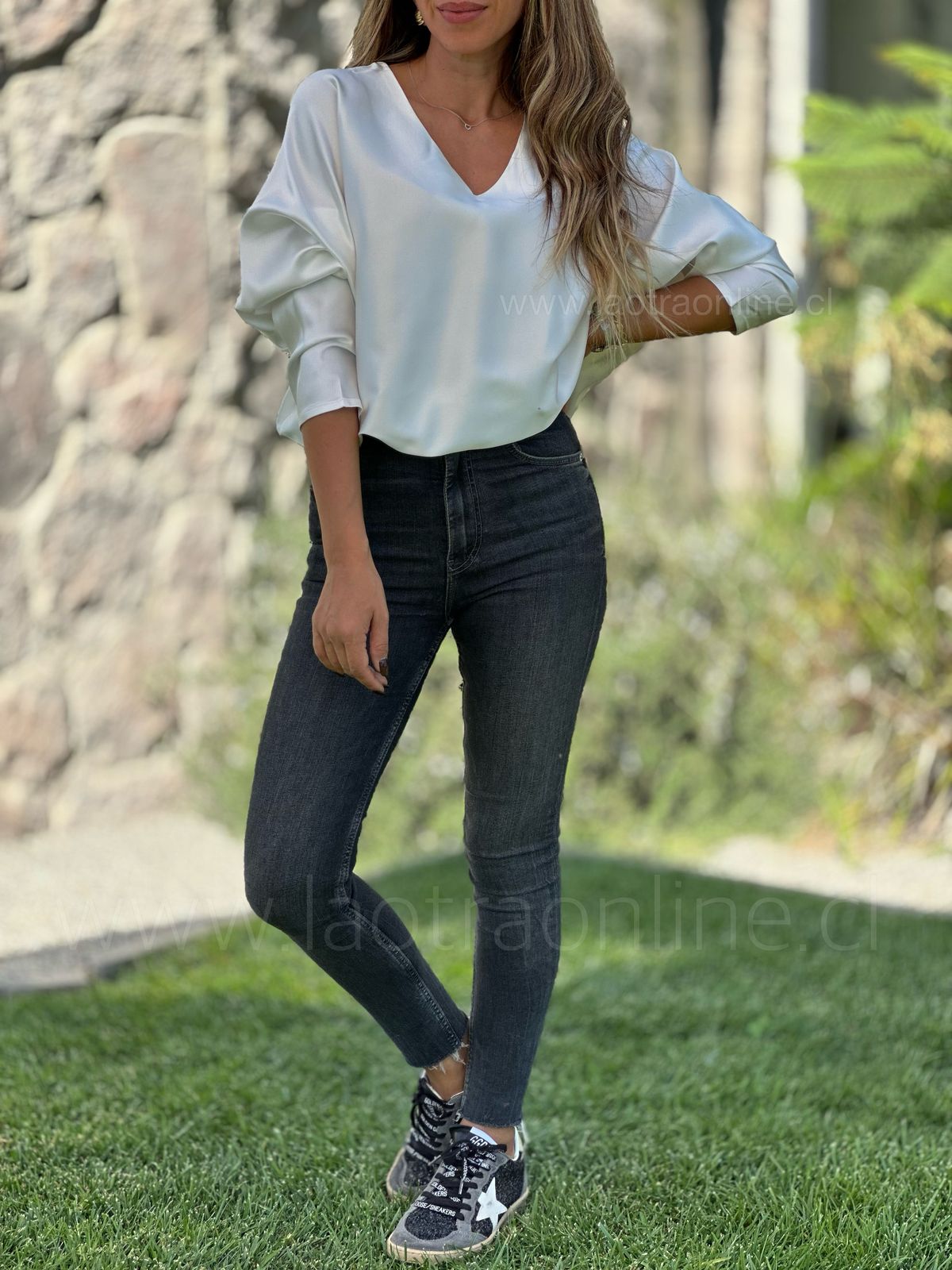 Blusa Mesina perla