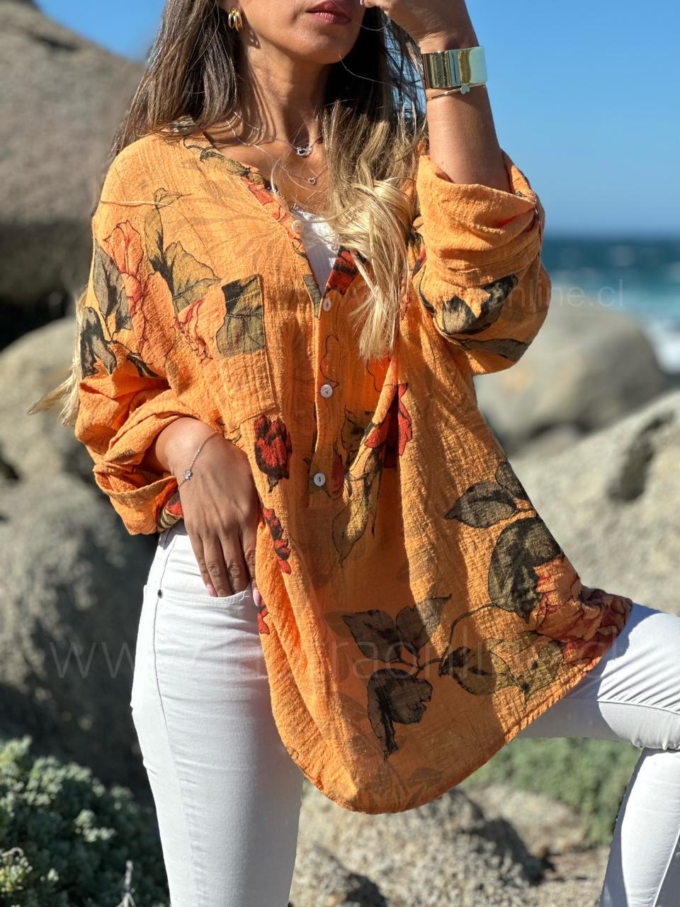 Blusa Isadora naranja