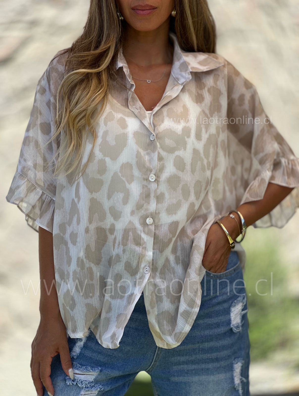 Blusa Sebastiana camel