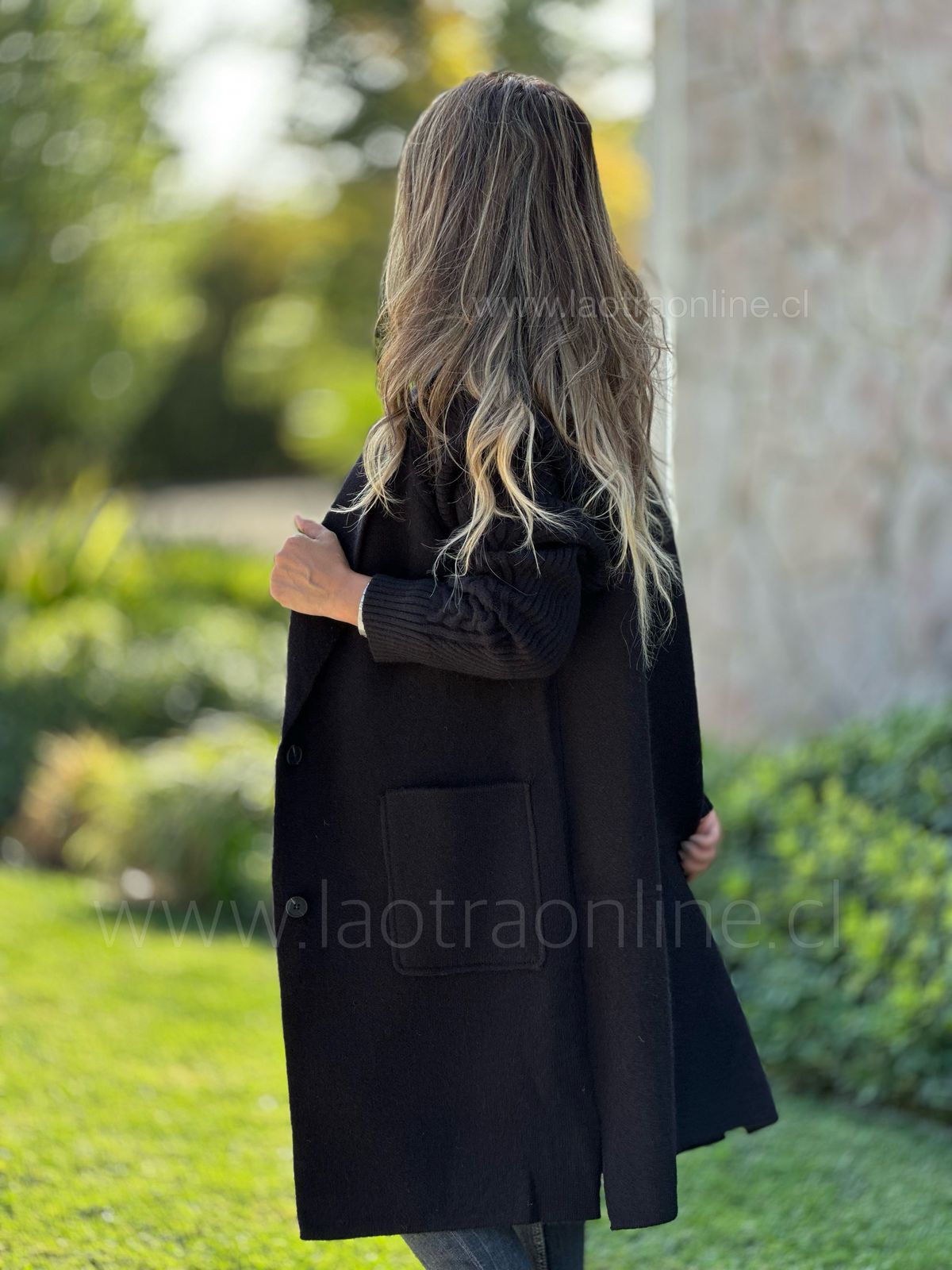 Abrigo Cleopatra negro