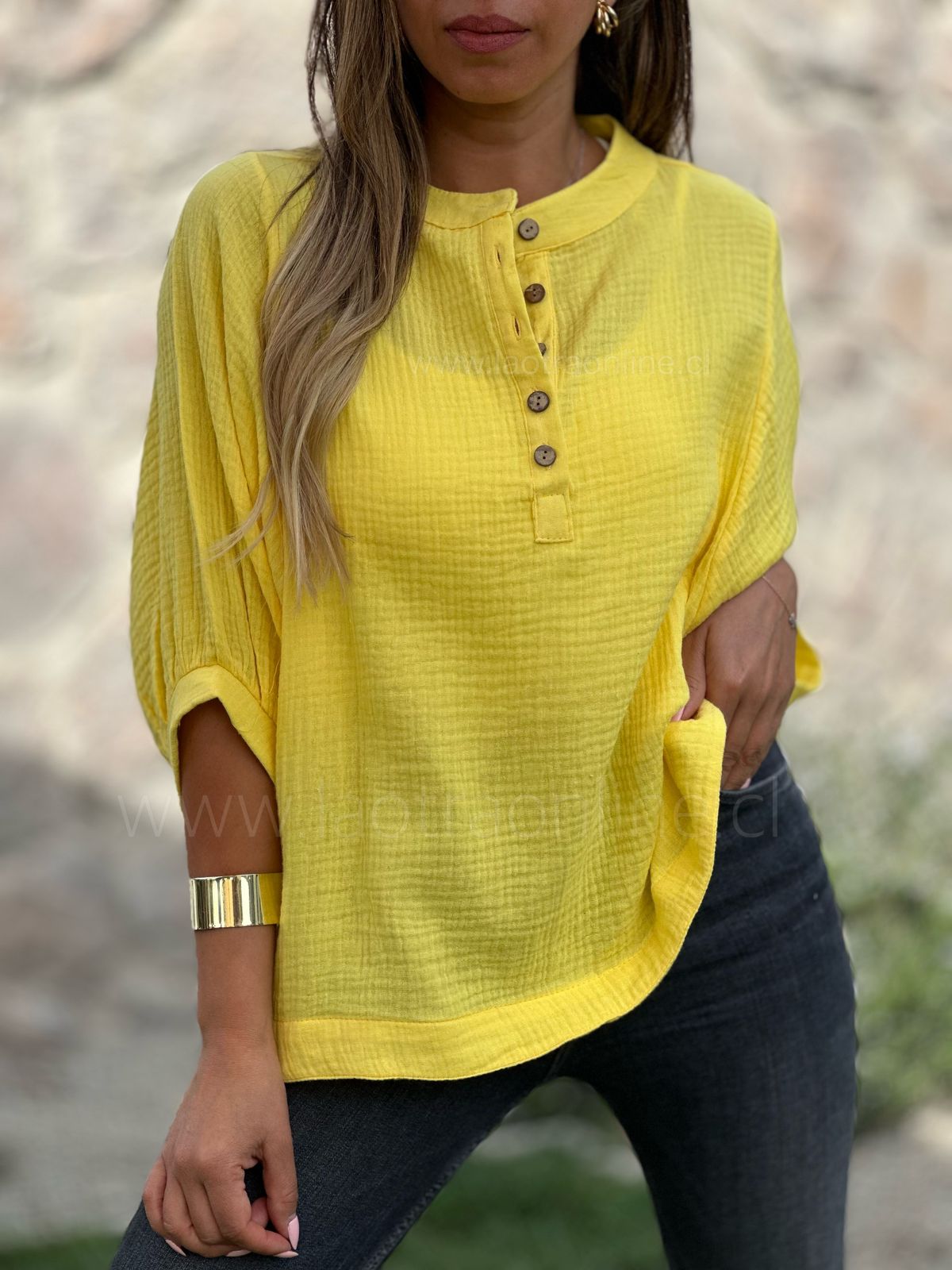 Blusa Aida amarillo