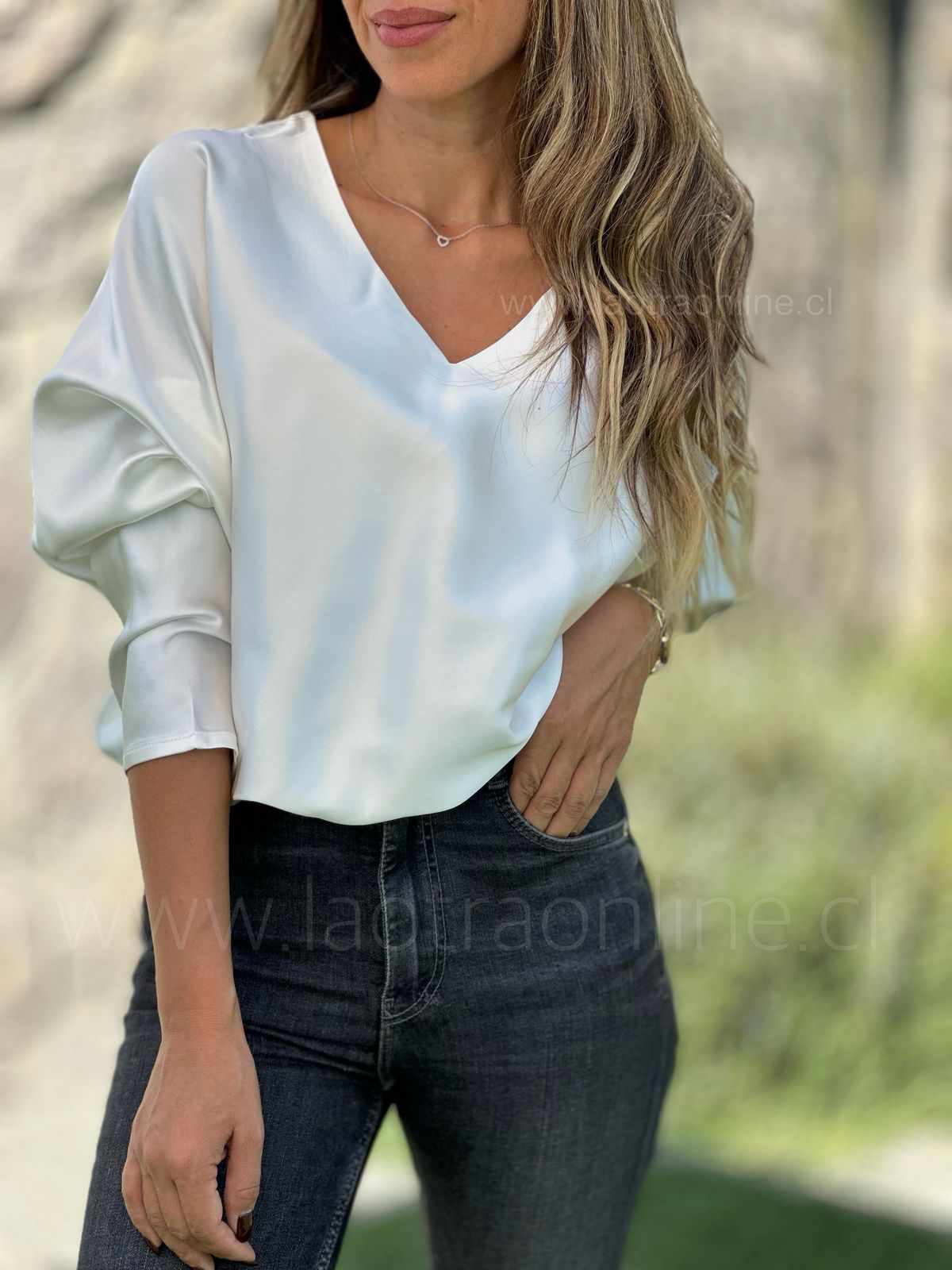 Blusa Mesina perla