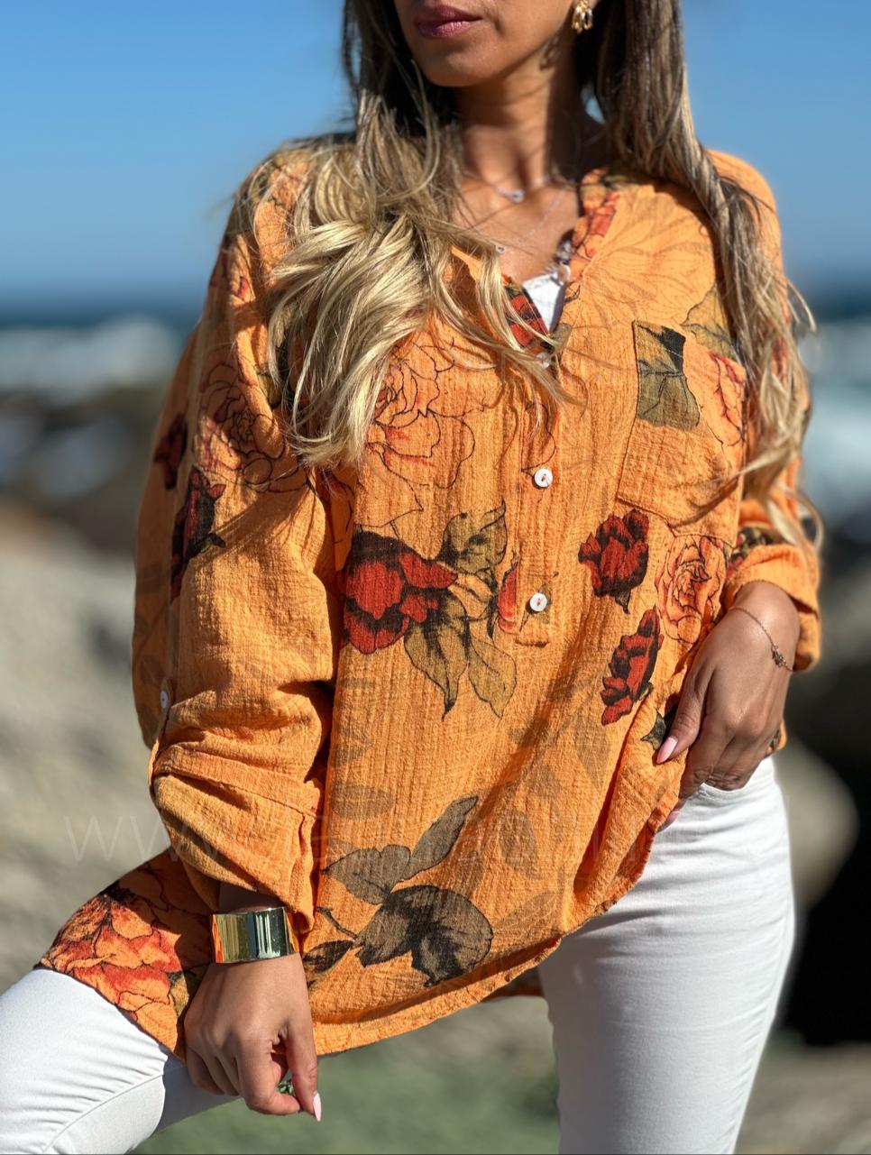 Blusa Isadora naranja