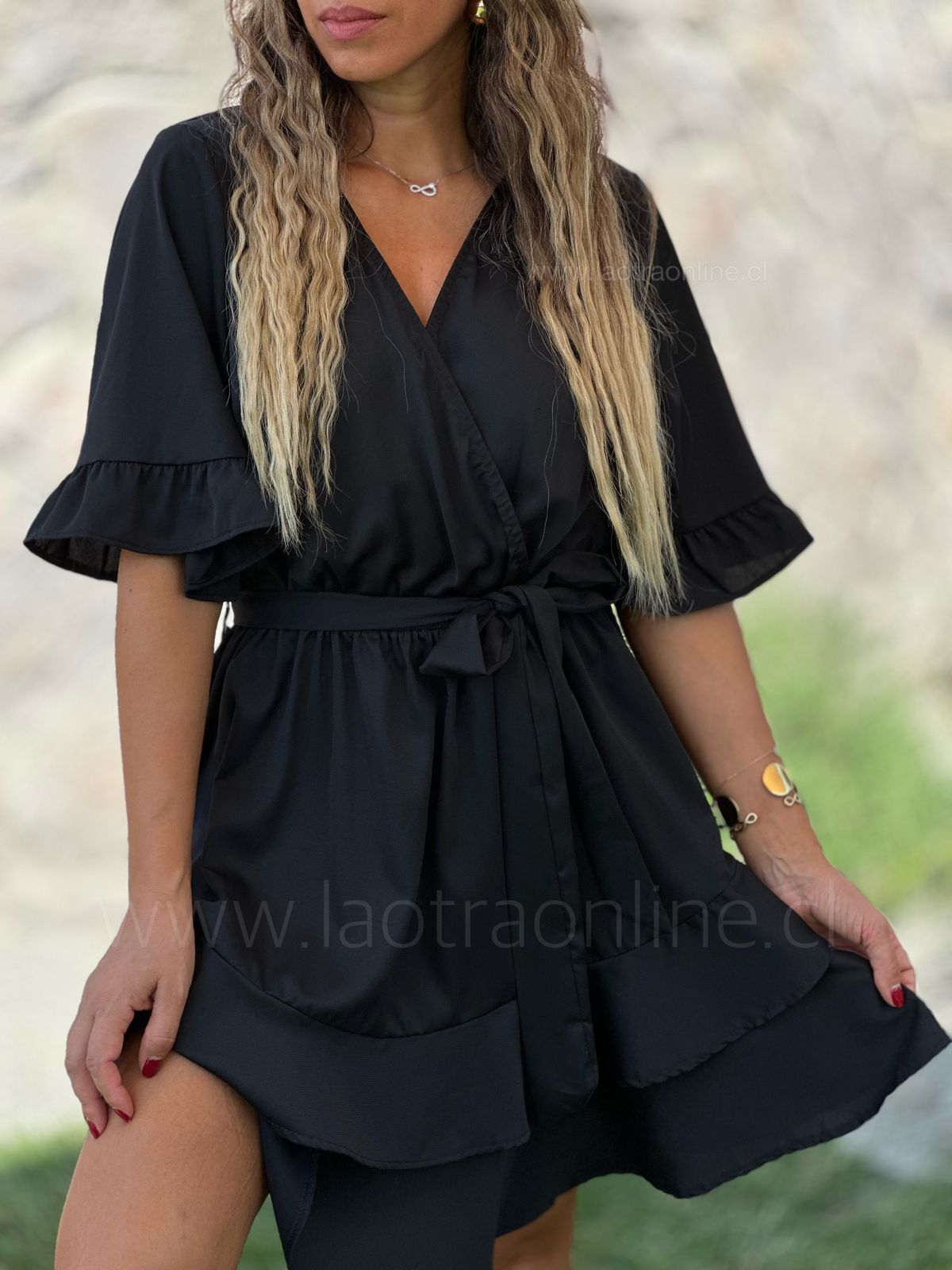 Vestido Maldivas negro