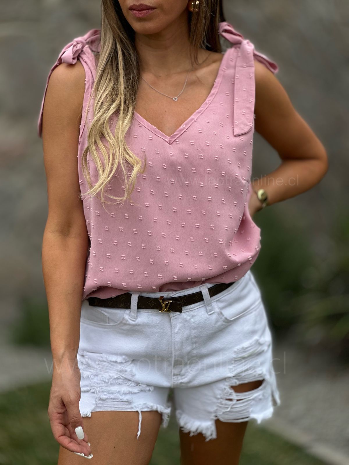 Polera Fer rosa