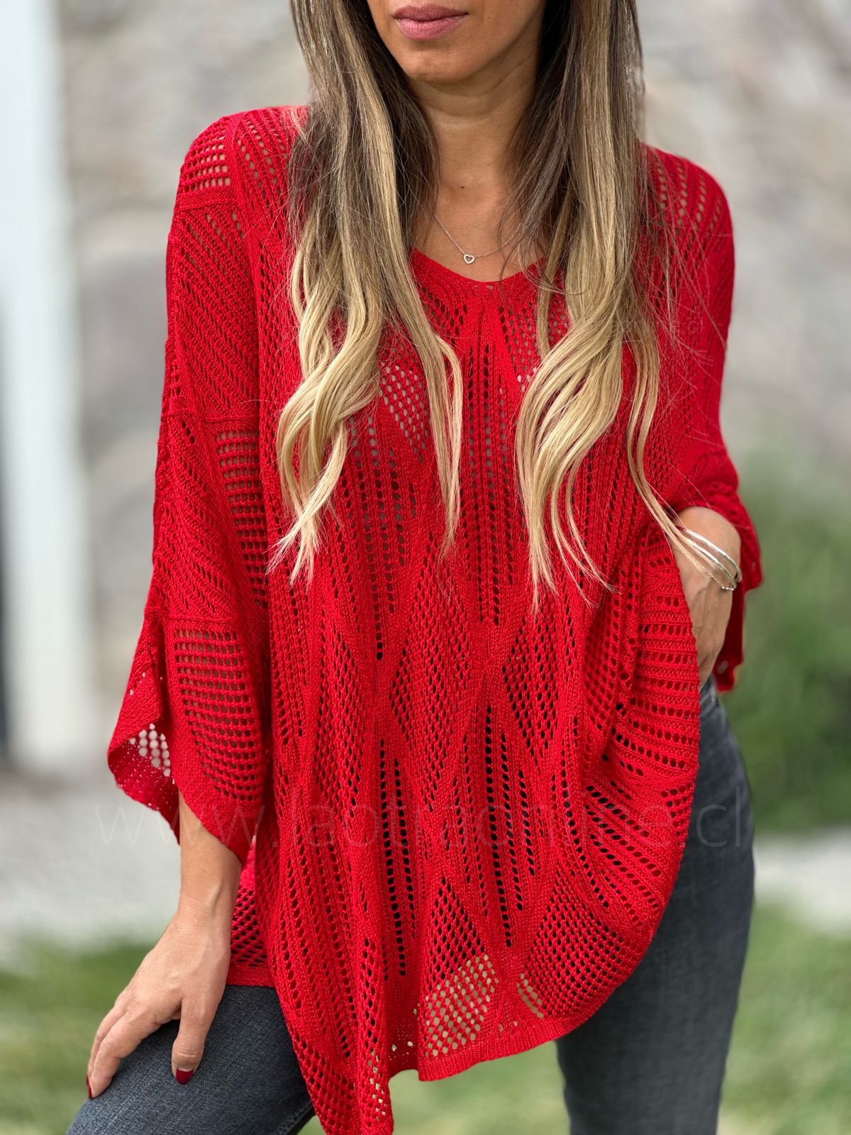 Sweater Sicilia rojo